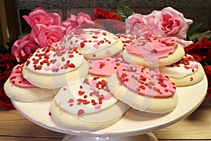 Valentine cookies