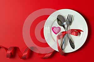 Valentine day dinner