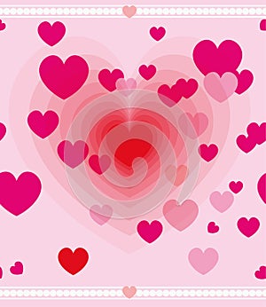 Valentine day greeting card vector