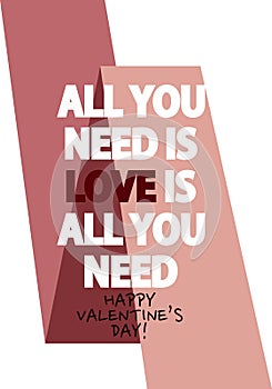 Valentine Day Greeting Quote