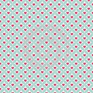 Valentine day seamless pattern. Vector illustration