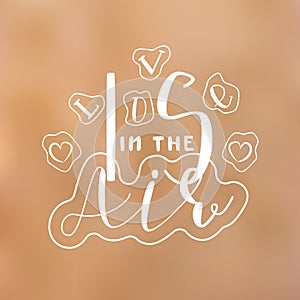 Valentine Hand Lettering Title