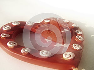 Valentine heart, background 1