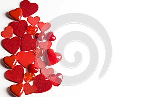 Valentine hearts photo