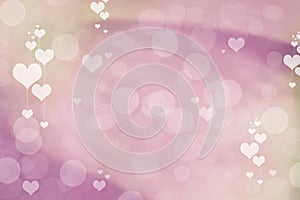 Valentine Hearts Abstract Background. St.Valentine's Day Wallpaper