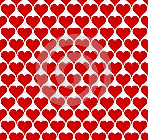 Valentine hearts seamless wallpaper