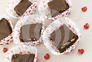 Valentine Homemade Fudge