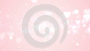 Valentine love background, looped