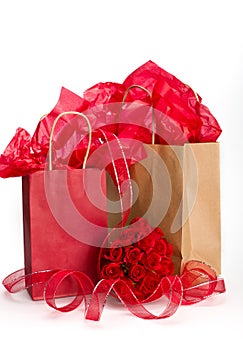 Valentine paperbag presents