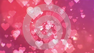 Valentine's day abstract background,loopable.