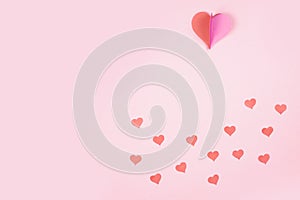 Valentine\'s day backgrounds. Templates to convey our love.