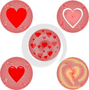 Valentine's Day badge