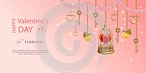 Valentine's day banner