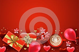 Valentine's day banner