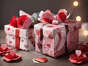 Valentine\'s Day, a festival of happiness and love.