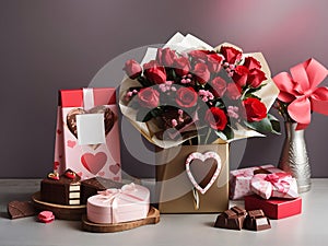 Valentine\'s Day, a festival of happiness and love.