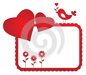 Valentine's Day frame