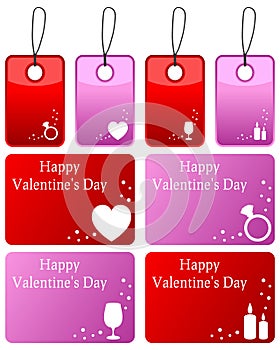 Valentine s Day Gift Tags Set