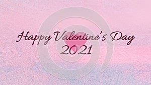 ValentineÃ¢â¬â¢s Day greeting card. photo