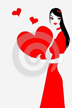 Valentine's day gteeeting card