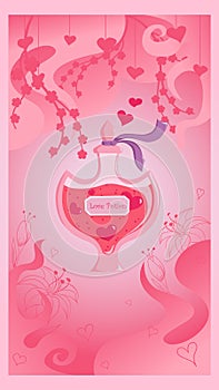 Valentine's Day love potion
