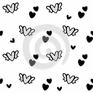 Valentine\'s day pattern