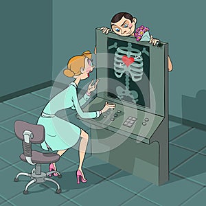 Valentine's Day X-ray observe