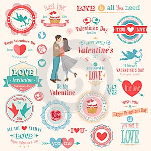 Valentine`s Day set