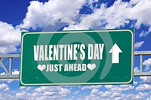 Valentine's day sign