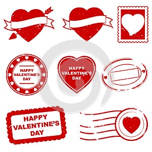 Valentine's Day Stamps