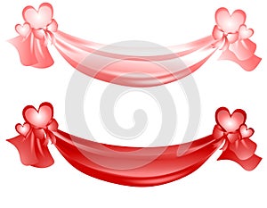 Valentine's Day Swag Ribbons and Bows