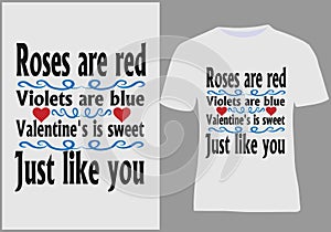 Valentine\'s day trending t shirt for boys or girls