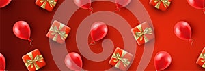 Valentine's day web banner