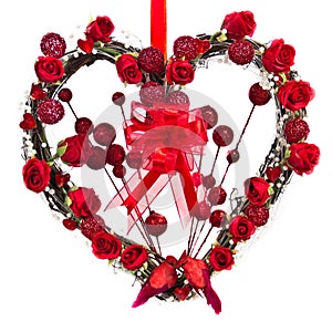 Valentine's Heart Wreath