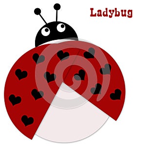 Valentine's love lady bug