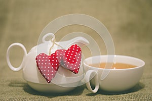 Valentine's morning tea