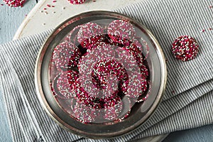 Valentine`s Red and White Chocolate NonPareils