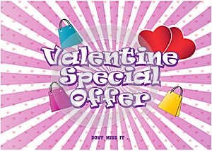Valentine Special Offer illustration