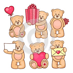 Valentine teddy bears collection 3