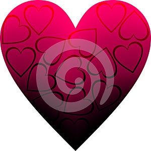 Valentines Background Heart,Valentine day love.