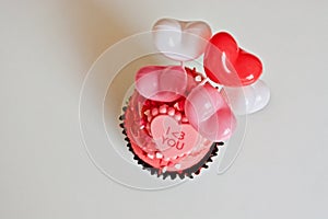 Valentines cupcake