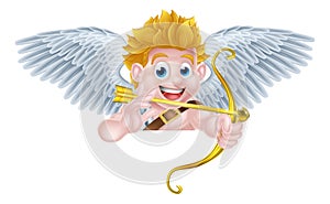 Valentines Cupid Angel Cartoon