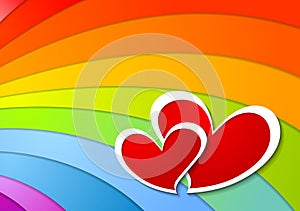 Valentines Day abstract background