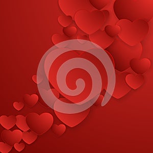Valentines Day abstract background. EPS 10