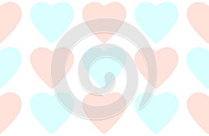 Valentines day abstract background with heart shape