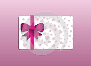 Valentines day giftcard