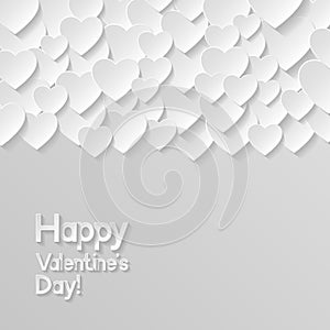 Valentines day greeting card