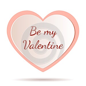 Valentines day greeting card design