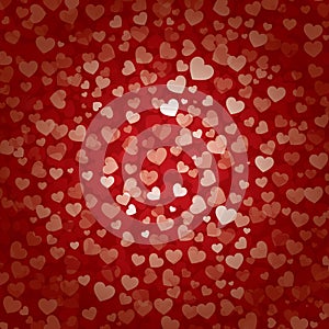 Valentines day heart background