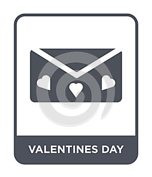 valentines day icon in trendy design style. valentines day icon isolated on white background. valentines day vector icon simple